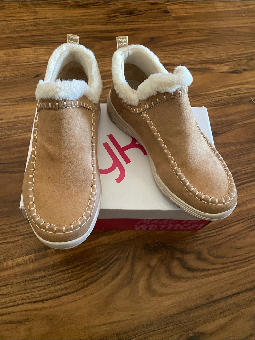 Ryka Ariana Water Repellent Cozy Slip-Ons Size 9 Wide